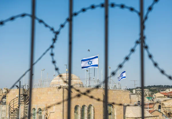 Banderas de Israel — Foto de Stock