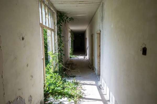 Destroyed hotel in Kupari — Stock Photo, Image