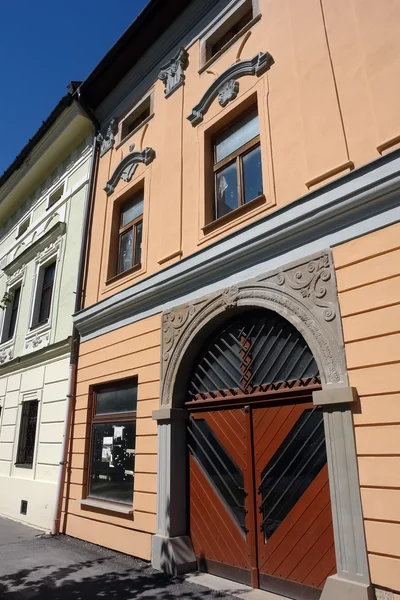 Porta velha em Levoca cidade . — Fotografia de Stock