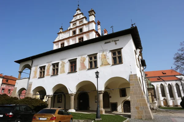 Gebäude auf dem zentralen Platz. — Stockfoto