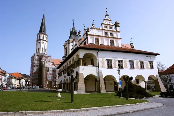 Vista en la ciudad de Levoca . — Foto de Stock