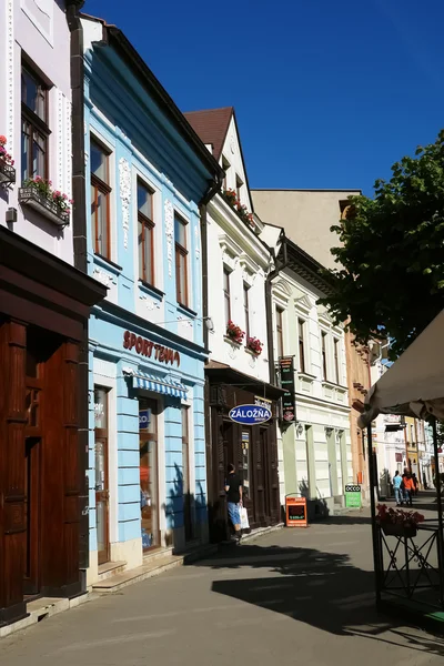 Ulica w mieście Kieżmark. — Zdjęcie stockowe