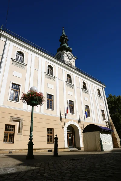 Town hall in Kezmarok. — Stock Photo, Image