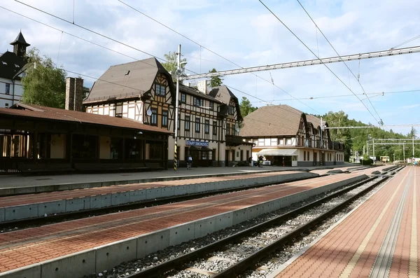 Bergen-treinstation. — Stockfoto