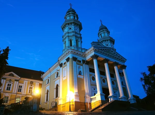 Cattedrale nella città di Uzhgorod . — Foto Stock