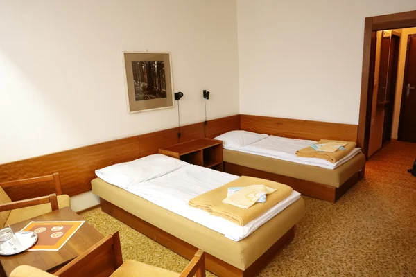 Zimmer im hotel hutnik 2. — Stockfoto