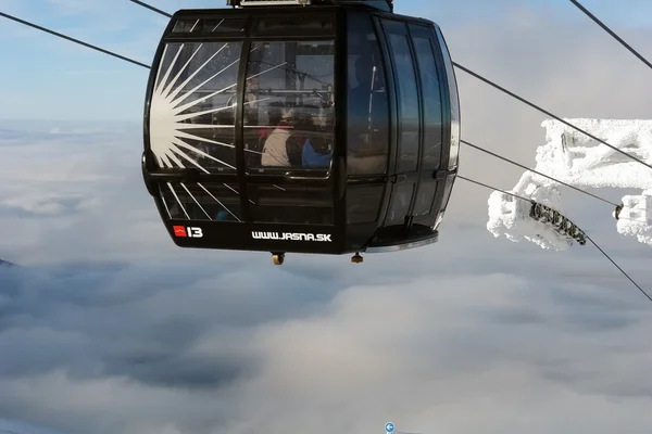 Novo elevador em Jasna . — Fotografia de Stock