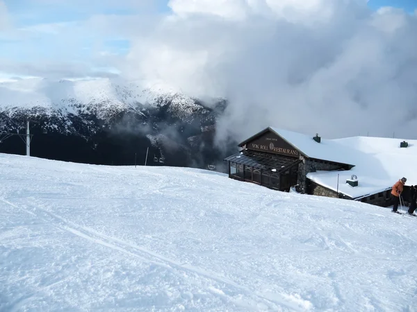 Ristorante sul monte Lukova  . — Foto Stock