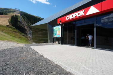 Asansör istasyonu Jasna Funitel