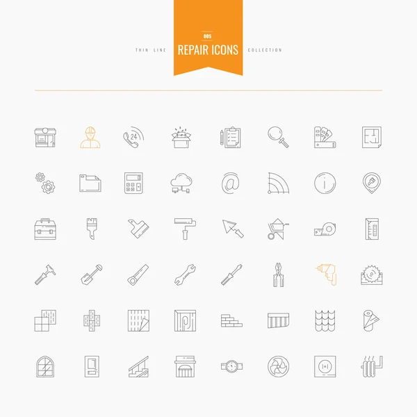 Repair, interior design, accessories and supplies icons set. — Stock Illustration Repair, interior design, accessories and supplies icons set. Stock Vector