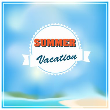 yaz tatili arka plan