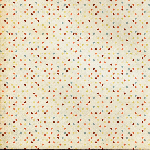 Abstrato geométrico retro sem costura polka dot fundo — Fotografia de Stock
