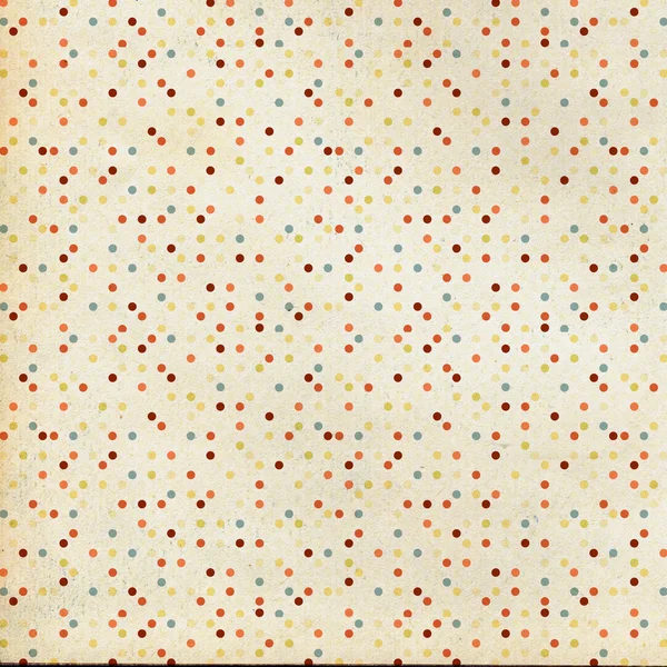 Pozadí abstraktní geometrické retro bezešvé polka dot — Stock fotografie