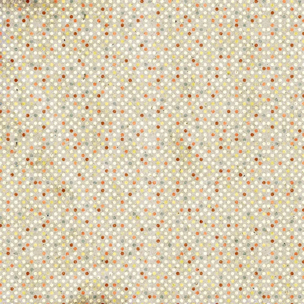 Abstract geometric retro seamless polka dot background — Stock Photo, Image