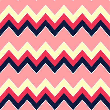 Köşeli çift ayraçları Dikişsiz desen arka plan retro vintage