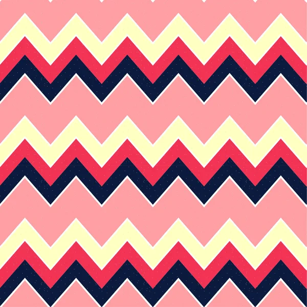 Chevrons patrón sin costuras fondo retro vintage — Vector de stock