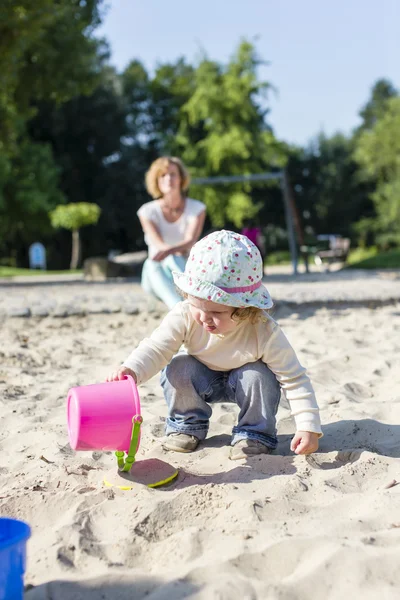 In the sandbox — Stock Photo, Image