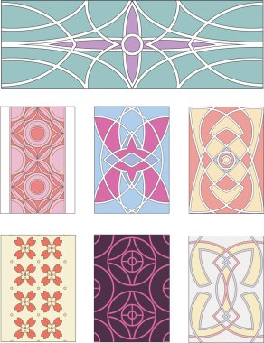 Yapmacıklık tarzı süs desenleri