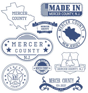 Mercer county, Nj, genel pulları ve işaretleri