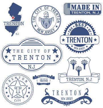 Trenton city, Nj, genel pulları ve işaretleri