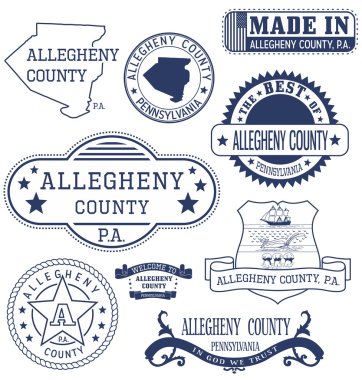 Allegheny county, Pa, genel pulları ve işaretleri