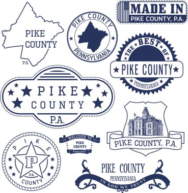 Pike county, Pa, genel pulları ve işaretleri