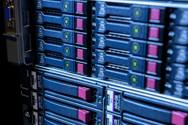 Serveur Internet dans le datacenter — Photo