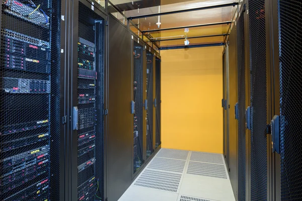 Klimat kontrollerade datacenter — Stockfoto