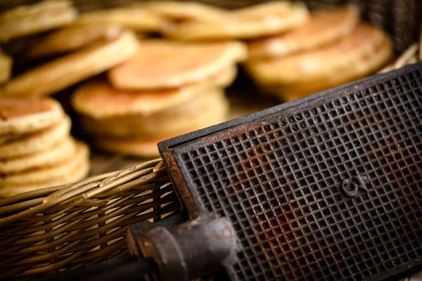 Oryginalny wafel żelaza Zdjęcia Stockowe bez tantiem