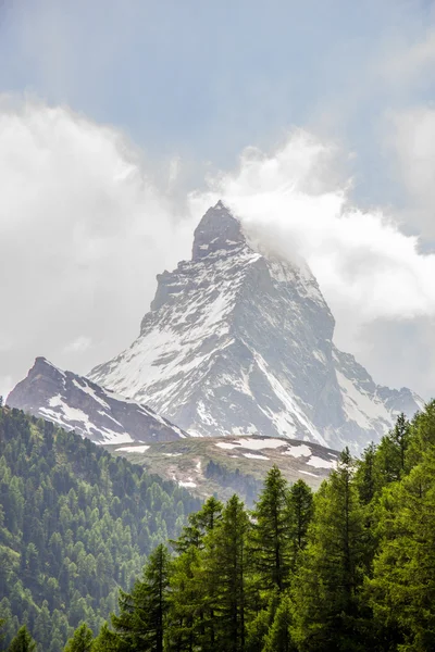 Vistas da montanha Matterhorn — Fotografia de Stock
