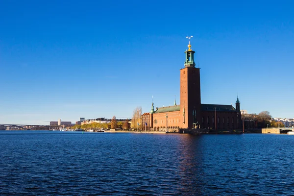 Stockholmer Rathaus — Stockfoto