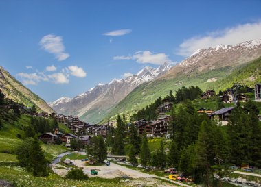 Zermatt Köyü görüntülemek