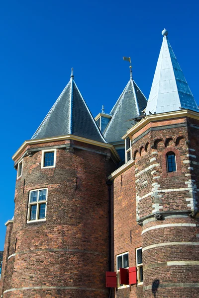 Historická budova Waag Amsterdam — Stock fotografie