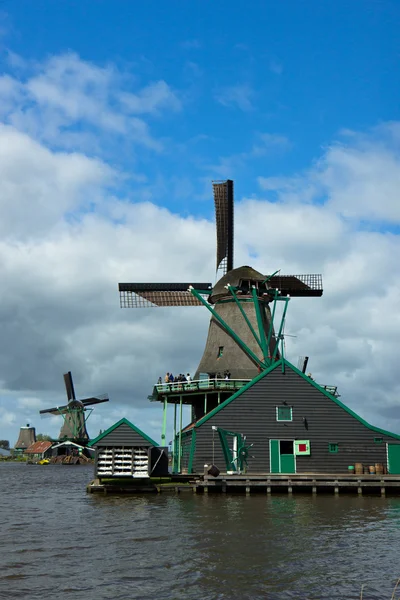 Windmills of the Zaanse Schans — Stock Photo, Image
