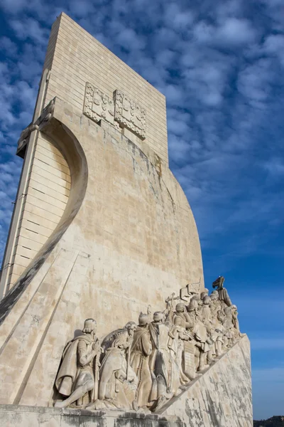 Monument voor de ontdekkingen in Lissabon — Stockfoto