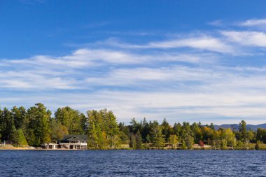 Ayna göl Lake Placid, New York.