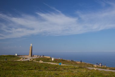  Roca Cape, Sintra, Portekiz görünümünü