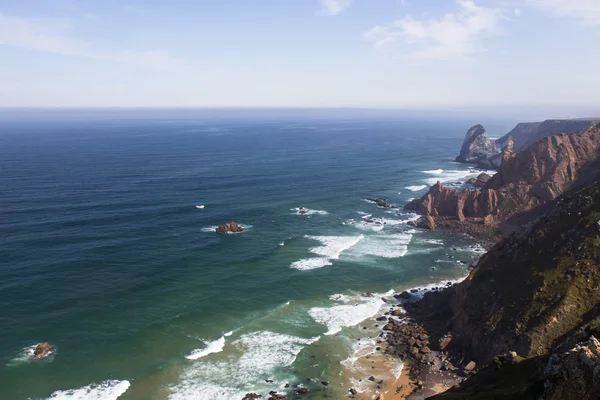 Cabo da Roca, uçurumlar — Stok fotoğraf