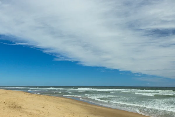 Piasek na plaży na Cape Cod Obrazek Stockowy
