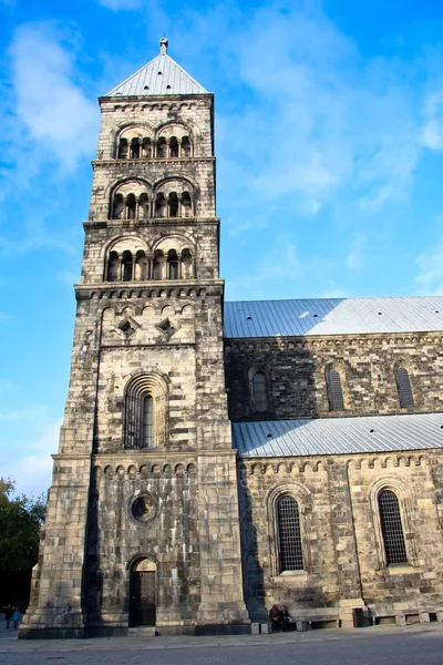 Kathedraal in lund — Stockfoto
