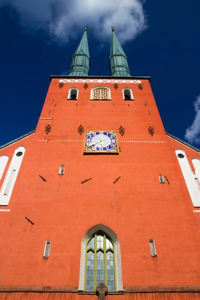 Catedral en la ciudad de Vaxjo, Suecia — Foto de Stock