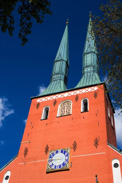 Katedra w mieście Växjö, Szwecja — Zdjęcie stockowe