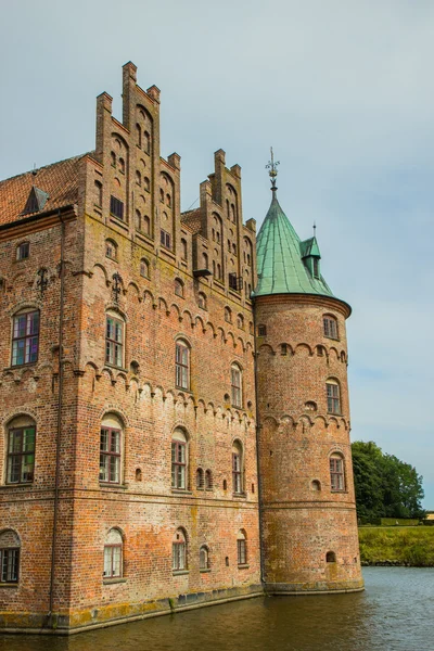 Egeskov Schlitz in Dänemark — Stockfoto