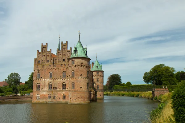 Egeskov gniazdo w Danii — Zdjęcie stockowe