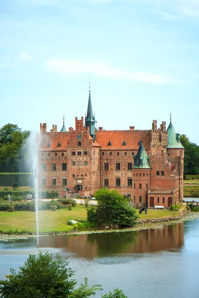 Egeskov Schlitz in Dänemark — Stockfoto