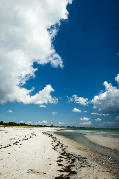 Marielysts strand i Danmark — Stockfoto