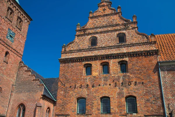 Altes gebäude in nyborg, dänemark — Stockfoto