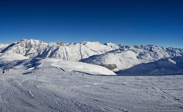 Winter in den Alpen — Stockfoto