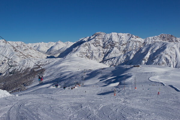 winter in Alps