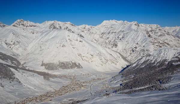 Inverno nelle Alpi — Foto Stock